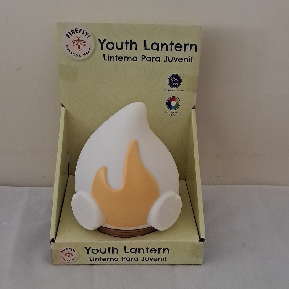 Youth Lantern - White and Orange